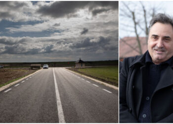 Drumul dintre localitățile Arsa, Albești și Coroana a văzut asfalt pentru prima dată de când există!