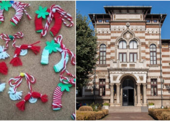 Ateliere pentru copii la Muzeul de Artă Populară, având ca tematică MĂRȚIȘORUL