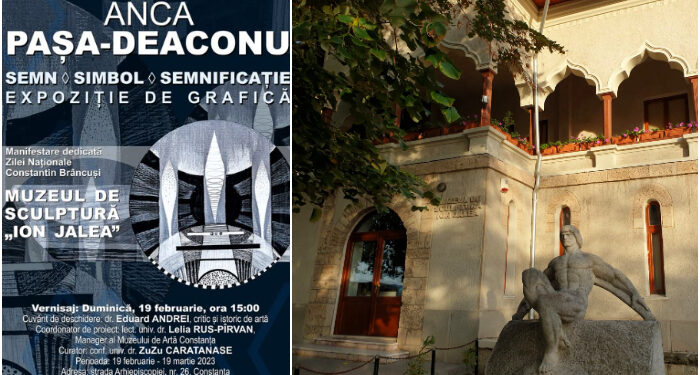 SEMN. SIMBOL. SEMNIFICAȚIE – expoziție de grafică a artistei Anca Pașa Deaconu la Muzeul „Ion Jalea”
