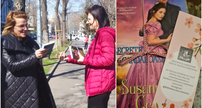 Surpriza Bibliotecarilor de 8 Martie: Cărți de dragoste pentru doamne și domnișoare