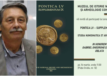 Istoricul Gabriel Custurea, omagiat de MINAC în cadrul lansării volumului PONTICA 55