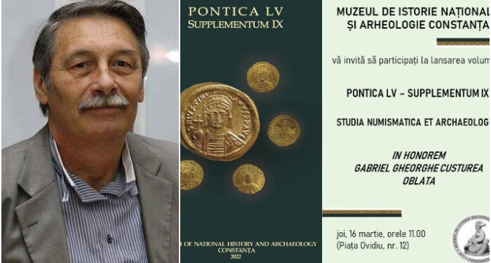 Istoricul Gabriel Custurea, omagiat de MINAC în cadrul lansării volumului PONTICA 55
