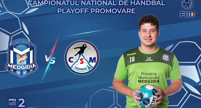Handbaliștii CS Medgidia luptă pentru revenirea în cursa promovării în prima ligă