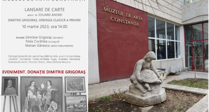 Eveniment excepțional dedicat pictorului Dimitrie Grigoraș, la Muzeul de Artă Constanța