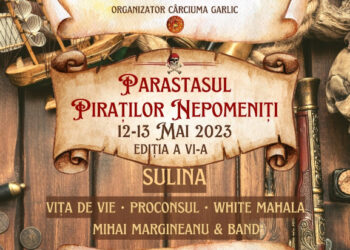 Parastasul Piraților Nepomeniți, la Sulina, 12-13 mai 2023