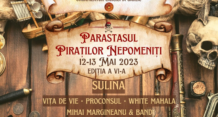 Parastasul Piraților Nepomeniți, la Sulina, 12-13 mai 2023