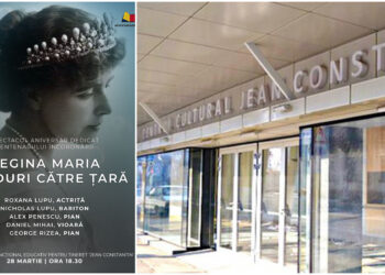 ”Regina Maria, Gânduri către țară”, eveniment caritabil găzduit de Centrul Cultural Multifuncțional ”Jean Constantin”