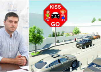 KISS & GO, proiect pentru deblocarea traficului rutier în preajma școlilor din Ovidiu