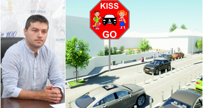 KISS & GO, proiect pentru deblocarea traficului rutier în preajma școlilor din Ovidiu
