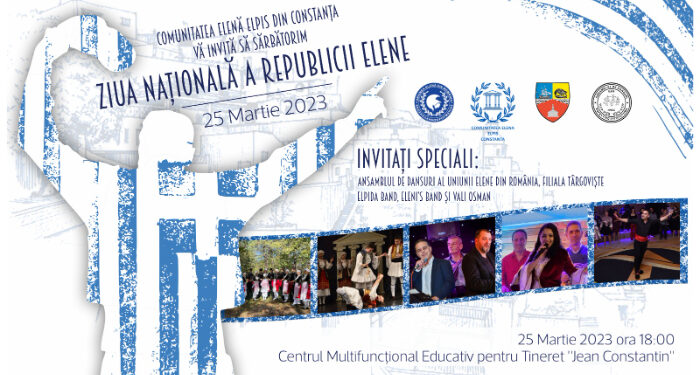 Comunitatea Elenă Elpis din Constanța sărbătorește Ziua Greciei