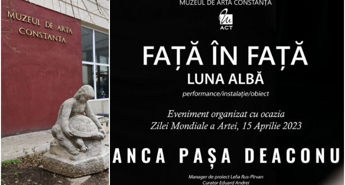 Ziua Mondială a Artei: Față în față. Luna albă – expoziție Anca Pașa Deaconu, la Muzeul de Artă Constanța