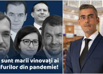 Lungoci (PSD): Jaful USR-ist supervizat cu nonșalanță de Ludovic Orban și Florin Cîțu