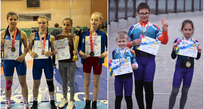 POTOP DE MEDALII pentru copiii și juniorii CS Medgidia în competițiile de lupte și ciclism