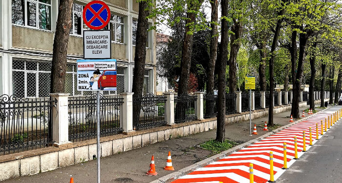 Strada Răscoalei, cobai pentru un proiect pilot privind decongestionarea traficului din dreptul colegiului