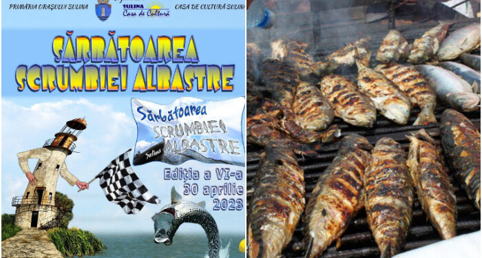 Duminică, grătarele fumegă la Sulina: Sărbătoarea Scrumbiei Albastre