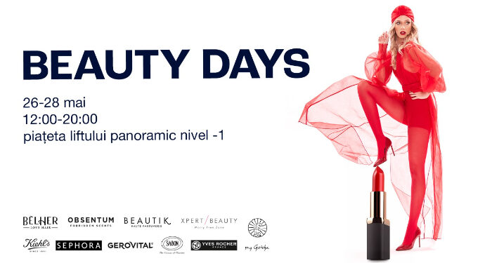 BEAUTY DAYS, sărbătorind frumusețea alături de Diana Munteanu, la City Park Mall