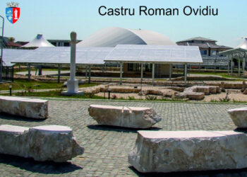 Lucrările de reabilitare a Castrului Roman din Ovidiu sunt aproape de final