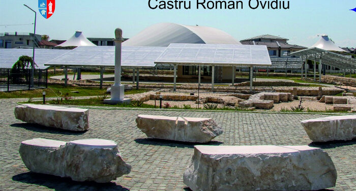 Lucrările de reabilitare a Castrului Roman din Ovidiu sunt aproape de final