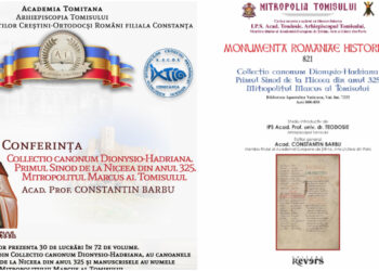 „Collectio canonum Dionysio-Hadriana”, canoanele primului Sinod Ecumenic de la Niceea, lansate la Constanța