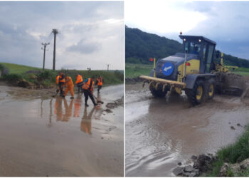 Drumuri Județene Constanța: Efectele ploii torențiale au fost îndepărtate