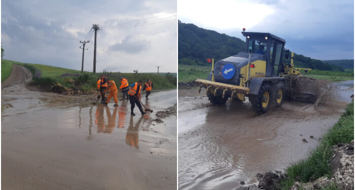Drumuri Județene Constanța: Efectele ploii torențiale au fost îndepărtate