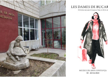 ”Les Dames de Bucarest”, 365 de femei desenate de artista Georgiana Chițac, expuse la Muzeul de Artă Constanța