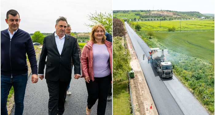 Drumul județean 223 B, dintre Ivrinezu Mare și Peștera, a intrat în reabilitare