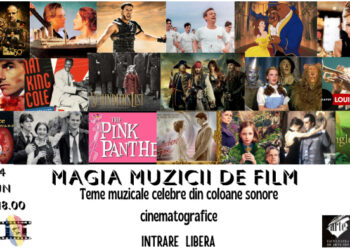 Magia muzicii de film la Centrul Multifuncțional Educativ pentru Tineret ,,Jean Constantin”