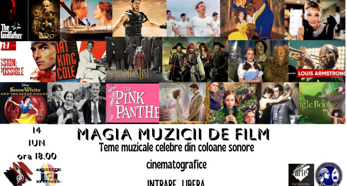 Magia muzicii de film la Centrul Multifuncțional Educativ pentru Tineret ,,Jean Constantin”