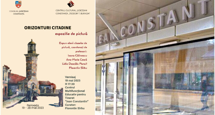 ORIZONTURI CITADINE, expoziție de pictură la Centrul Jean Constantin
