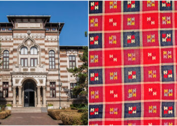 Muzeele Dobrogei: Față de plapumă din Băneasa, veche de un secol