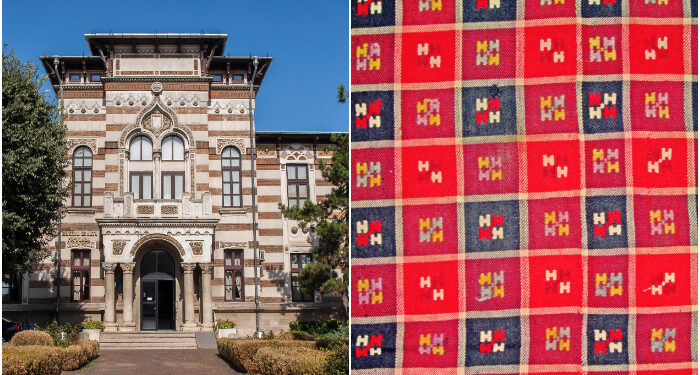 Muzeele Dobrogei: Față de plapumă din Băneasa, veche de un secol