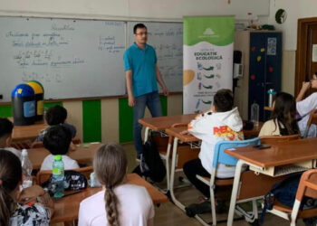 POLARIS: Lecție de educație ecologică la Colegiul Național de Arte „Regina Maria” Constanța