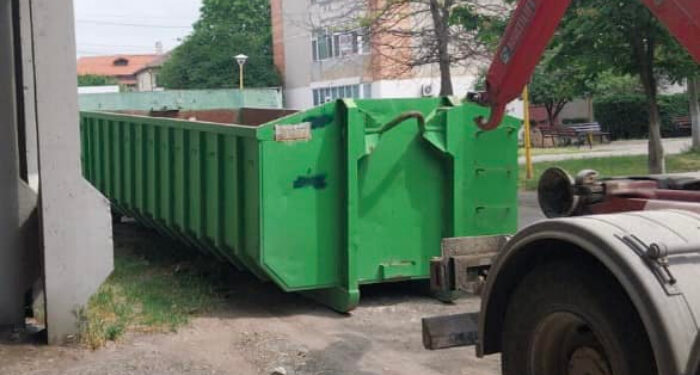 POLARIS: Săptămâna aceasta, containerele pentru deșeuri voluminoase sunt în cartierul Brătianu