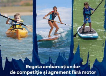 Pe lacul Tăbăcărie, ÎNCEPE „Regata ambarcațiunilor de competiție și agrement fără motor”
