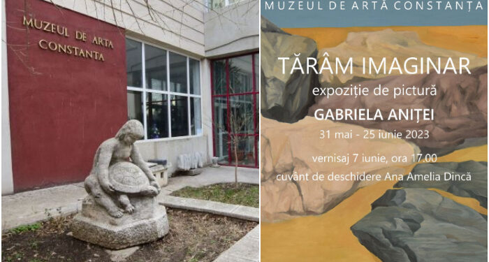 Expoziția de pictură ”Tărâm imaginar”, a artistei Gabriela Aniței, la Muzeul de Artă Constanța