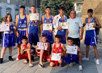 Micii boxeri de la CS Medgidia, 9 locuri pe podium la Cupa Mării Negre