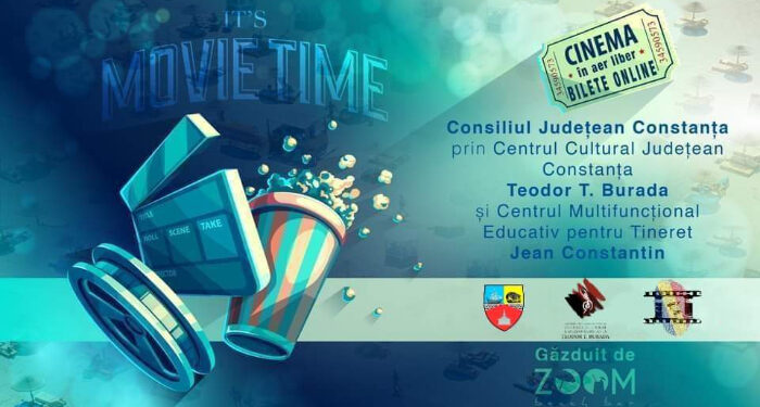 Filme în aer liber, pe plaja Zoom Beach din Constanța