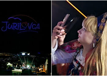 Numere MARI la inaugurarea Noului Port Jurilovca: peste 30.000 de oameni, peste 200 de drone pe cer!