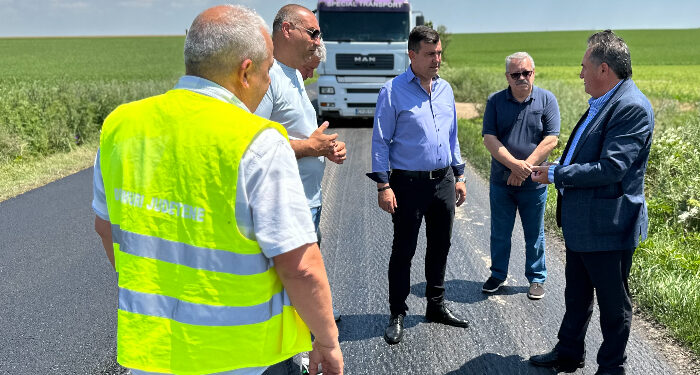 Reabilitarea DJ 392 Independența-Dumbrăveni, aproape de finalizare