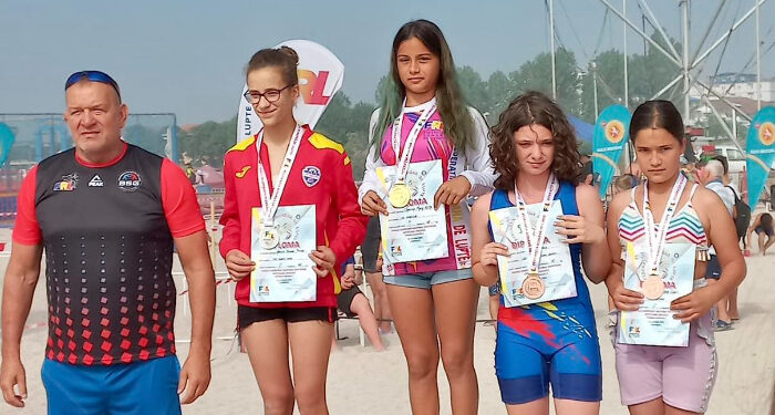 Clasări remarcabile ale sportivilor CS Medgidia la “Campionatul Național de Lupte pe Plajă și Aptitudini Sportive” de la Costinești