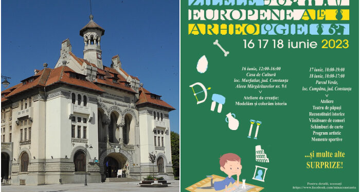 PROGRAMUL evenimentelor desfășurate în cadrul Zilelor Europene ale Arheologiei, 16 – 18 iunie