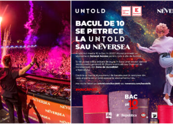 GRATUIT la festivalurile NEVERSEA și UNTOLD, dacă au luat 10 la BAC