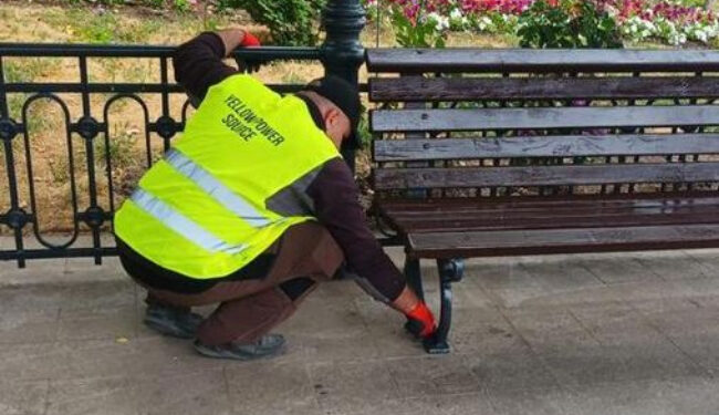 Zona de promenadă de la Cazinoul din Constanța a intrat în febra pregătirilor pentru sezonul estival