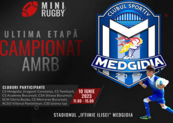 Ultima etapă din campionatul Asociației Municipale de Rugby București, la Medgidia
