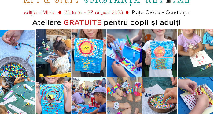 PROGRAMUL activităților și atelierelor gratuite de la Târgul de antichități din Piața Ovidiu, 25 – 30 iulie