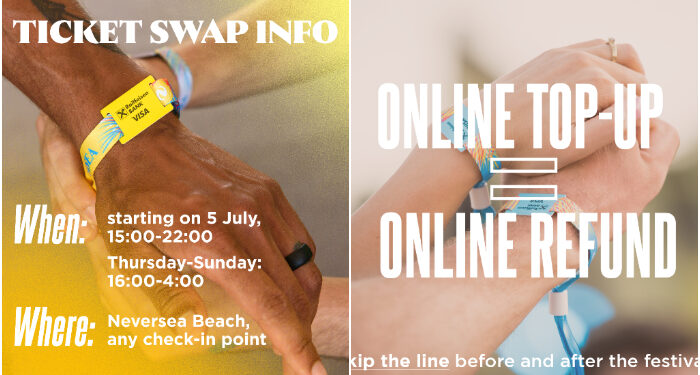 NEVERSEA: Sistemul de plată, Chek-in, Top Up și Refund la cea de-a cincea ediție a festivalului