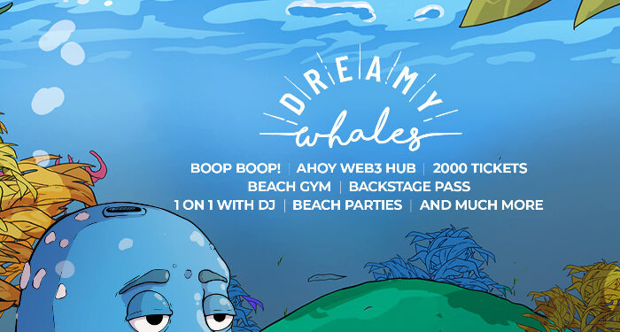 SOLD-OUT în câteva ore a colecției de NFT NEVERSEA, DREAMY WHALES, de 6000 de piese