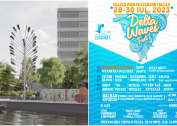 Festivalul Delta Waves Fest marchează inaugurarea Falezei Ivan Patzaichin din Tulcea
