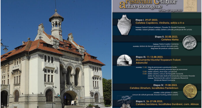 MINAC organizează Festivalul cetăților antice dobrogene la Capidava, Ulmetum, Tropaeum Traiani, Sacidava și Histria